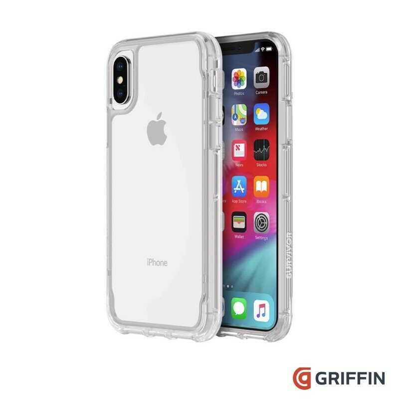 強強滾p-Griffin iPhone Xs / Xs Max / XR Survivor Clear透明軍規防摔保護殼
