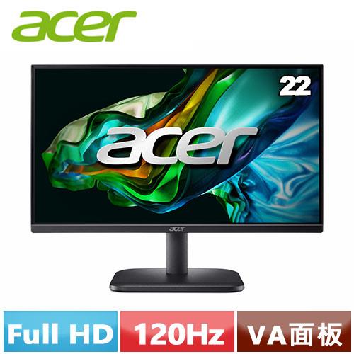 ACER宏碁 22型 EK220Q J0 護眼抗閃螢幕