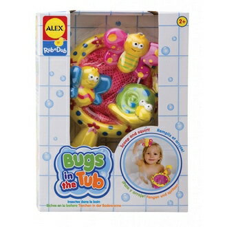 【美國ALEX】695W 兒童洗澡玩具 洗澡捕蟲組 /組