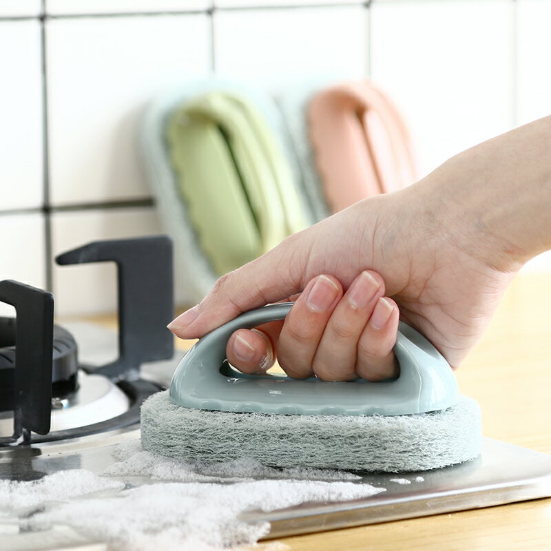 鳳全強力去污浴缸刷神奇海綿瓷磚刷子廚房用品洗鍋清潔刷海綿擦