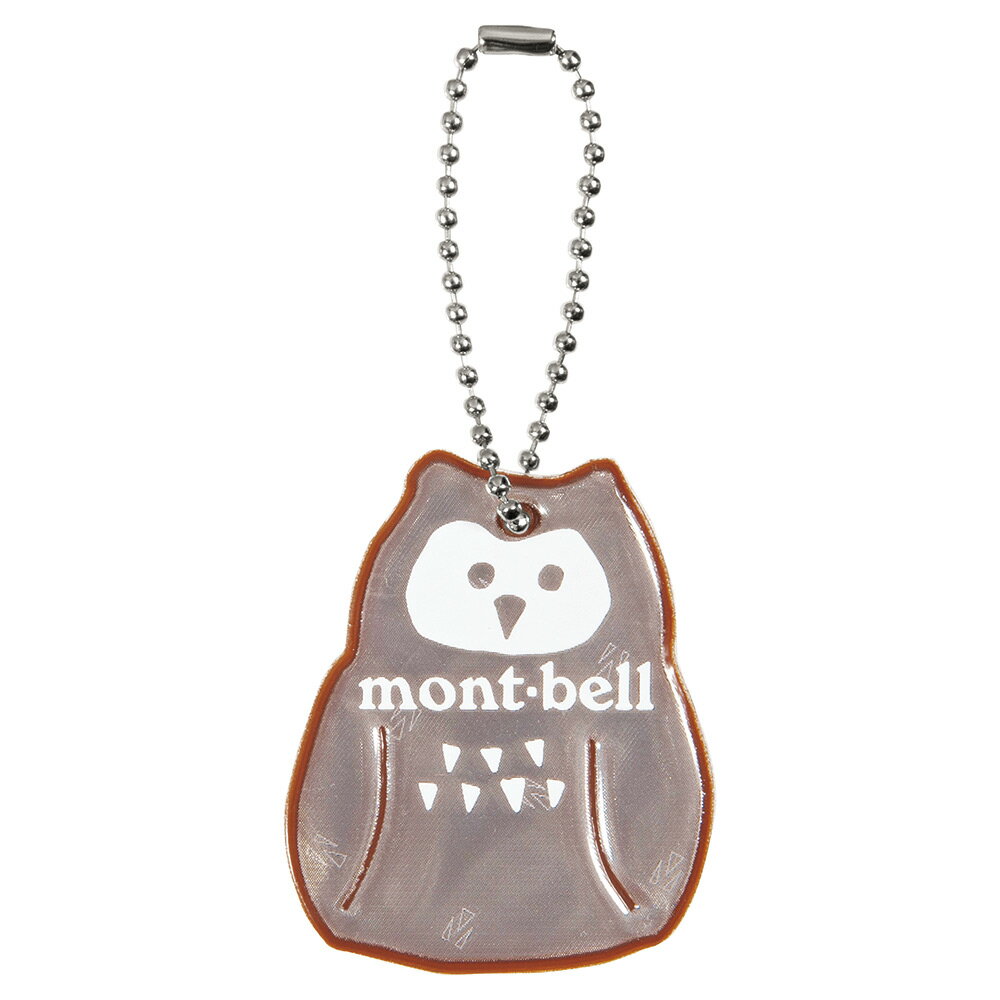 【【蘋果戶外】】mont-bell 1124841 REFLEC KEYHOLDER Fukurou 反光鑰匙圈 貓頭鷹