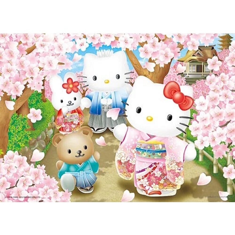 【拼圖貓】百耘圖 - Hello Kitty賞櫻之旅拼圖520片 HP0520-210
