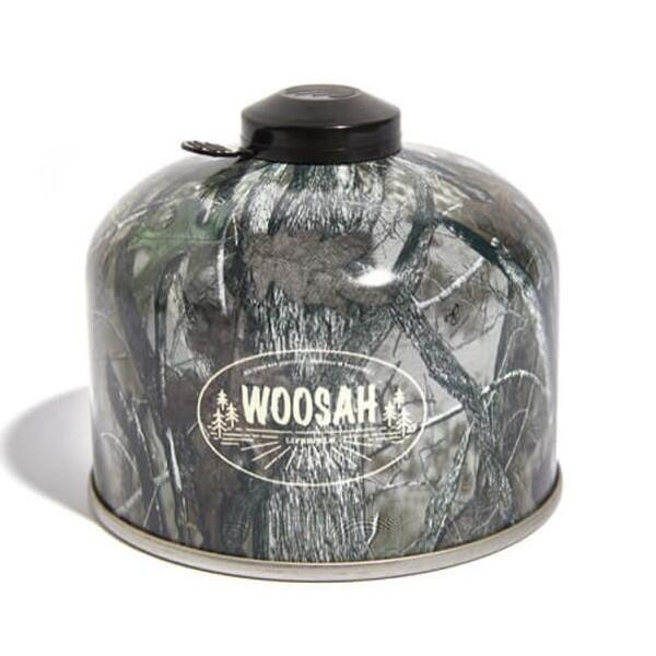 樹葉迷彩瓦斯罐 高山瓦斯罐 WOOSAH 有鬆瓦斯罐 230g