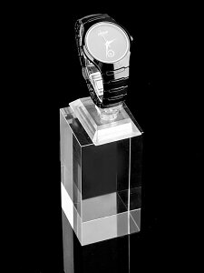 手表化妝品攝影立方體淘寶首飾拍照拍圖透明玻璃長方塊支撐小道具亞克力柱有機拍攝圓柱體道具長方體5*5*10cm