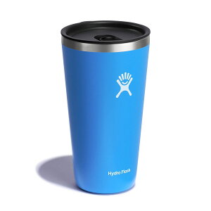 【【蘋果戶外】】Hydro Flask【隨行杯 / 828ml】28oz 保溫隨行杯 (青鳥藍) 附蓋 滑蓋咖啡杯 保溫杯 保冷杯 保溫瓶 TUMBLER
