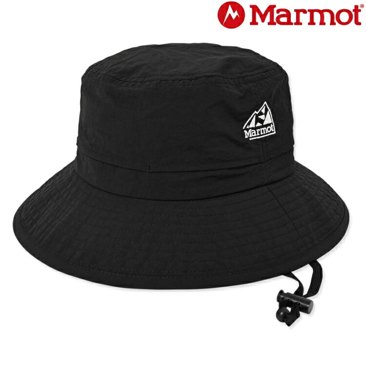 Marmot 土撥鼠Classic Logo 防曬圓盤帽MTSS25UHG211 J003 黑| 台北山水
