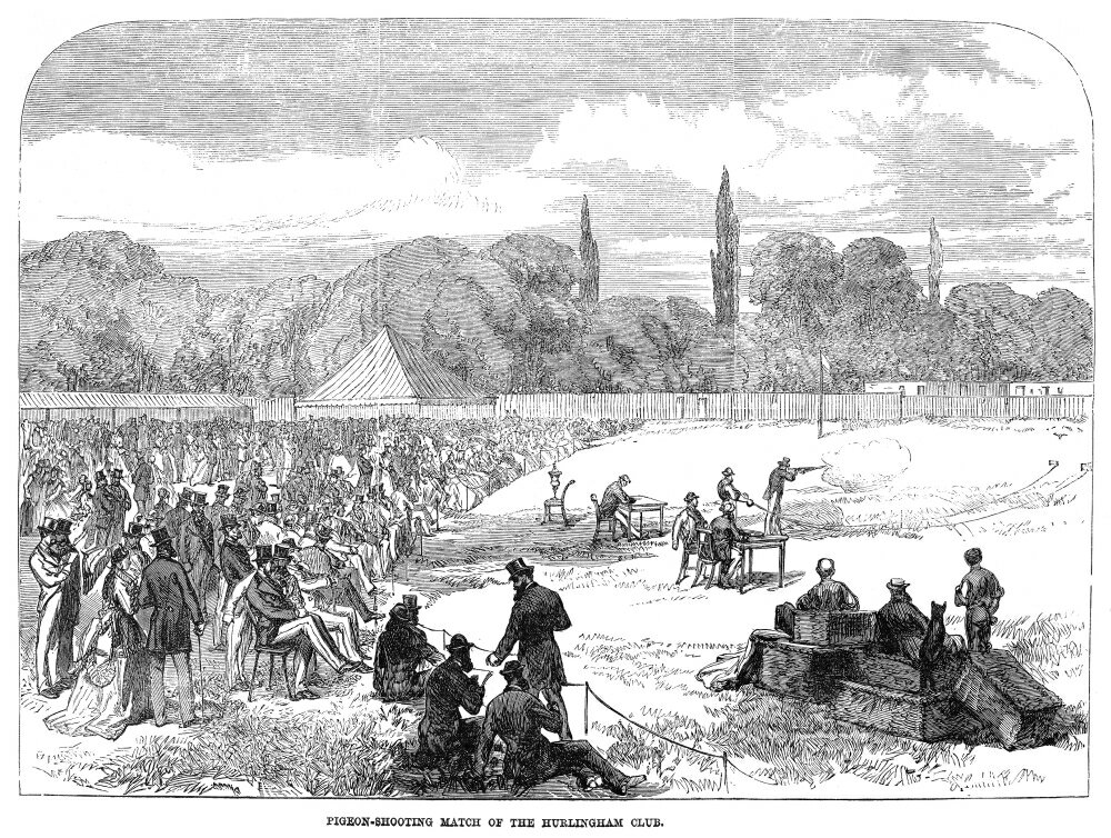 Posterazzi: Pigeon-Shooting 1869 Npigeon-Shooting Match At The ...