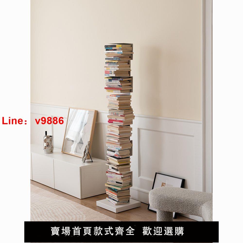 【臺灣公司保固】隱形書架落地網紅客廳鐵藝轉角書櫃現代簡約立體隱藏ins置物架
