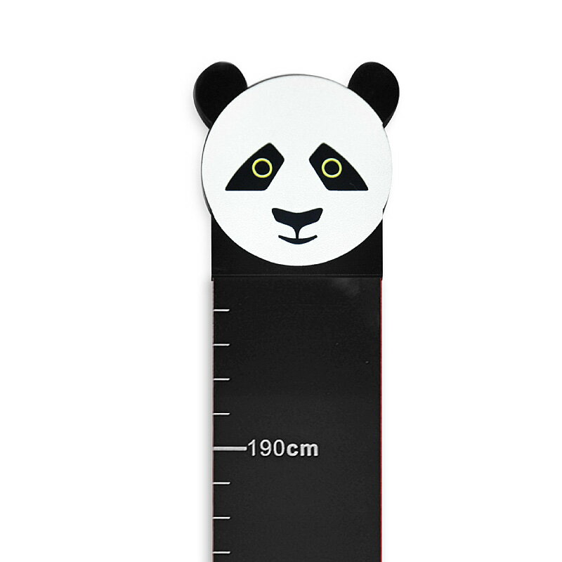 身高貼 身高貼紙 身高尺 創意卡通身高貼3D立體壓克力牆貼現代簡約量身高尺貼畫自黏可移除『FY02499』