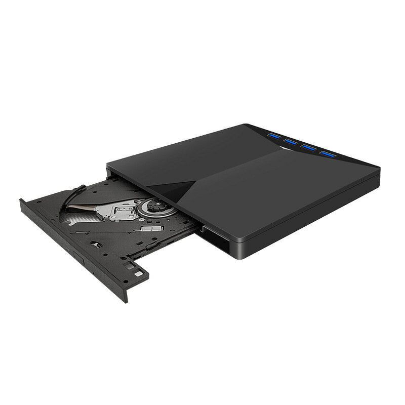 7合1多功能刻錄機Type-C和USB 3.0外接移動光碟機CD/DVD RW外接電腦【宜家良品百貨】