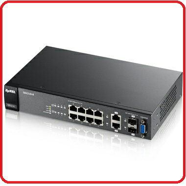ZyXEL GS2210-8 L2+ 網管型網路交換器