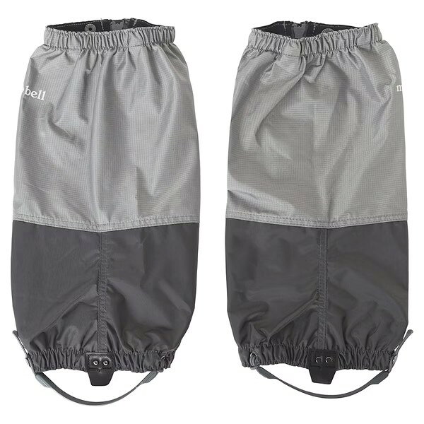 ├登山樂┤日本 mont-bell Drytec Light Gaiters Long 綁腿灰 # 1129784GY