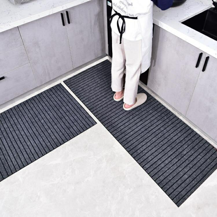 廚房地墊 廚房專用地墊防滑防油家用長條地毯吸水吸油防水耐髒腳墊墊子門墊