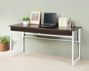 160環保低甲醛加長電腦桌(附兩抽屜)工作桌 書桌 辦公桌 型號DE1660-2DR