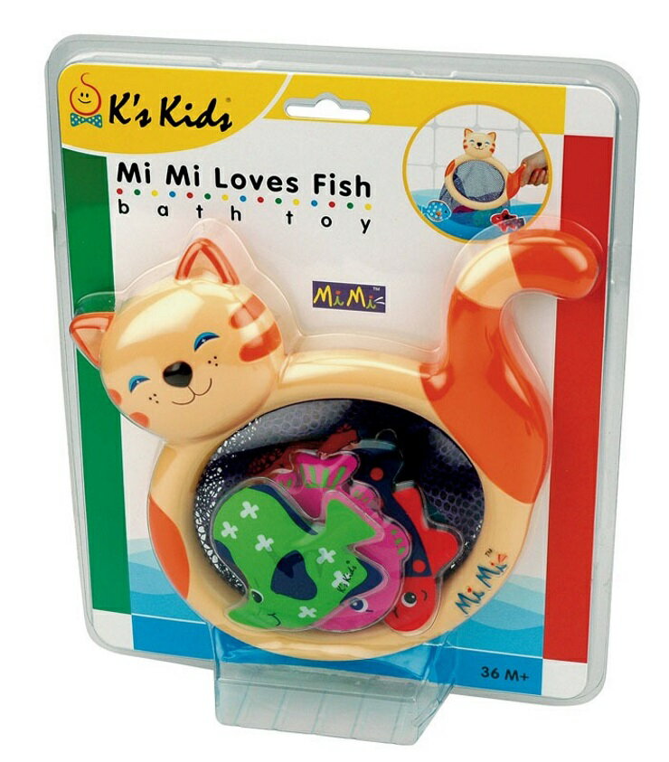 奇智奇思K's Kids Mimi Loves Fish 咪咪貓抓魚組