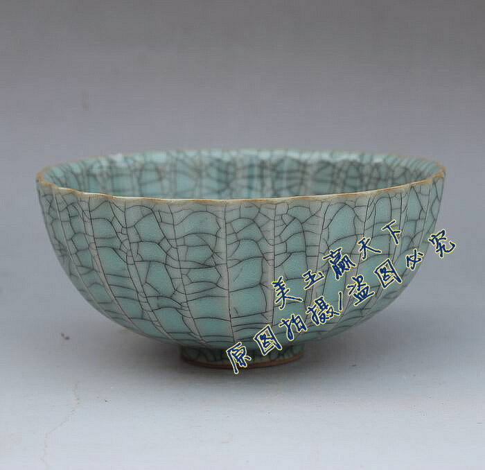 精品龍泉青瓷 碗 陶瓷碗仿古米飯碗 套裝餐具 哥窯開片創意碗特價