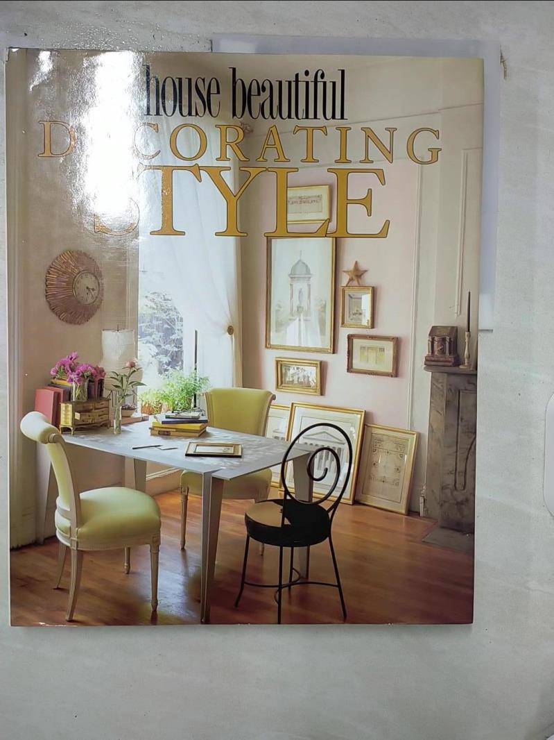 【書寶二手書T8／設計 KJJ】House Beautiful' Decorating Style