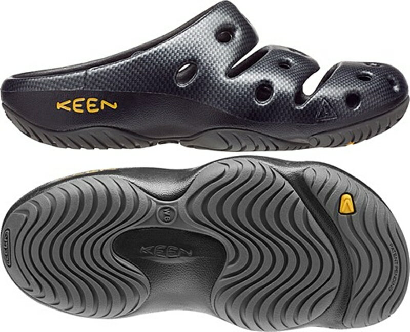 ├登山樂┤美國KEEN 男 YOGUI ARTS專業戶外護趾拖鞋/涼鞋-碳纖紋 # 1002036 1