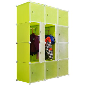 簡易衣柜塑料衣櫥組裝組合收納柜鋼架加固大號雙人掛衣柜單人柜子