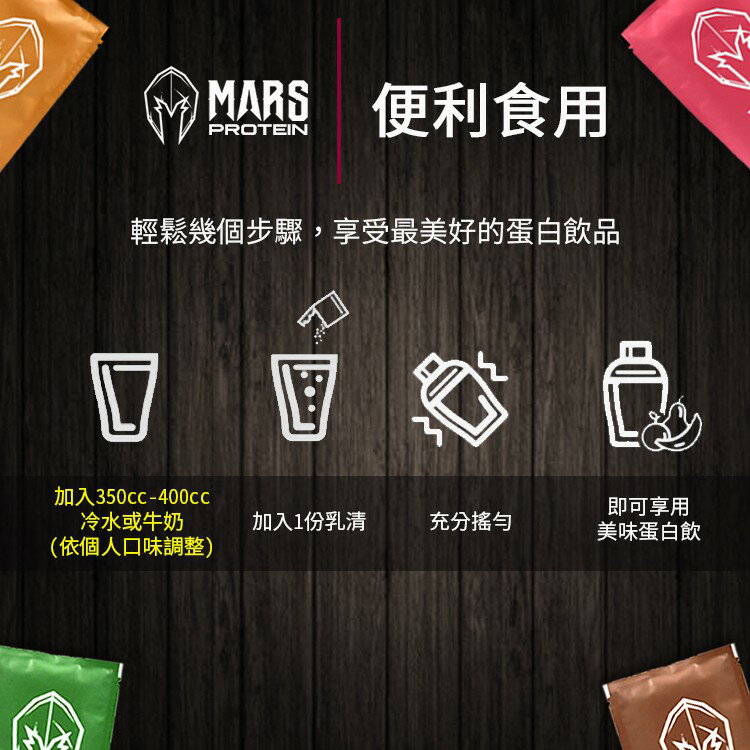 [戰神 MARS] 混和式乳清蛋白  聯名款1KG (袋裝/內附勺匙) 6
