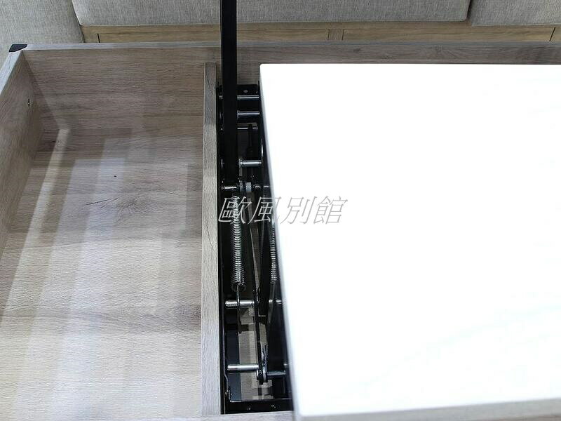 【歐風別館】柏林多功能升降茶几【可當餐桌~變形金剛~氣壓棒緩降~基隆至台中免運費】 5