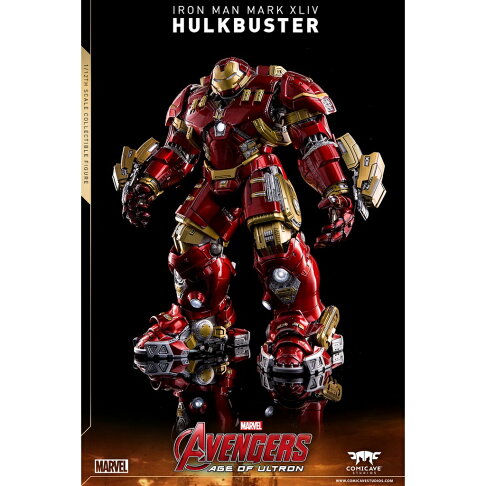 ISONA 超合金COMICAVE鋼鐵人 鋼鐵人公仔 反浩克裝甲公仔 MK44 反浩克鋼鐵人 全身可動 0