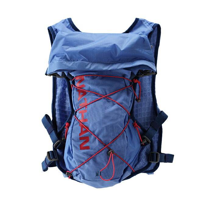 美國《NATHAN》Trail -Mix 2.0 大野跑米克斯水袋背包 (灰藍) 12L