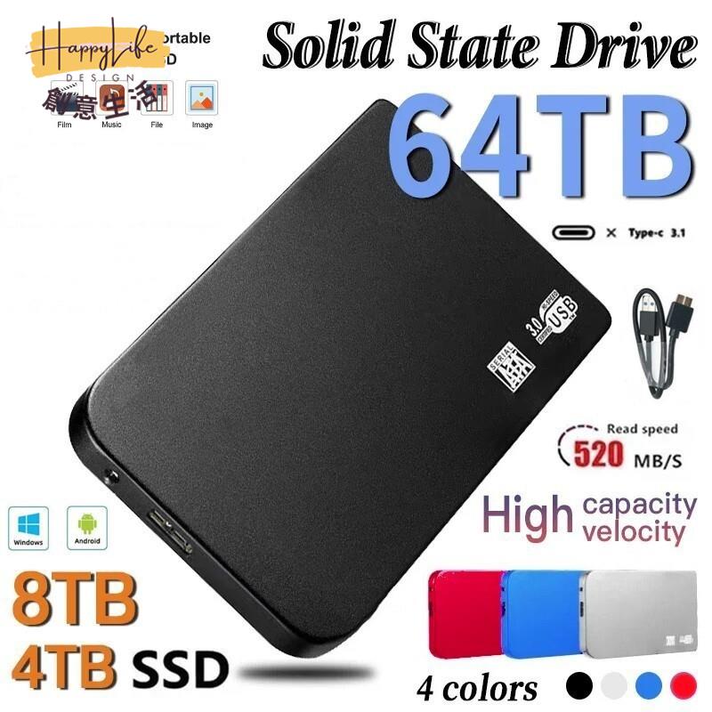 SSD 移動固態 硬碟大容量2TB 1TB 固態硬碟 8T外接USB3.0硬碟[DD0505006]