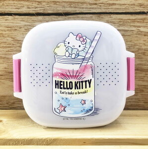 【震撼精品百貨】Hello Kitty_凱蒂貓~KITTY 日本SANRIO三麗鷗 Kitty保鮮盒/便當盒附保冷劑320ML*46357