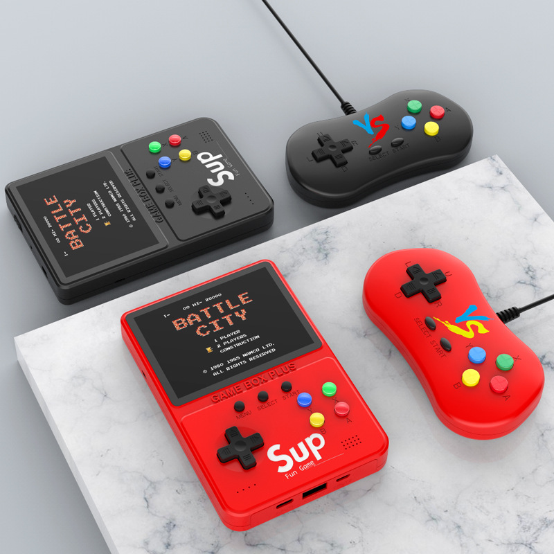 多功能行動電源 掌上遊戲機500款遊戲行動電源K31遊戲機500合一 雙打 迷你掌機連電視雙人兒童玩具 1