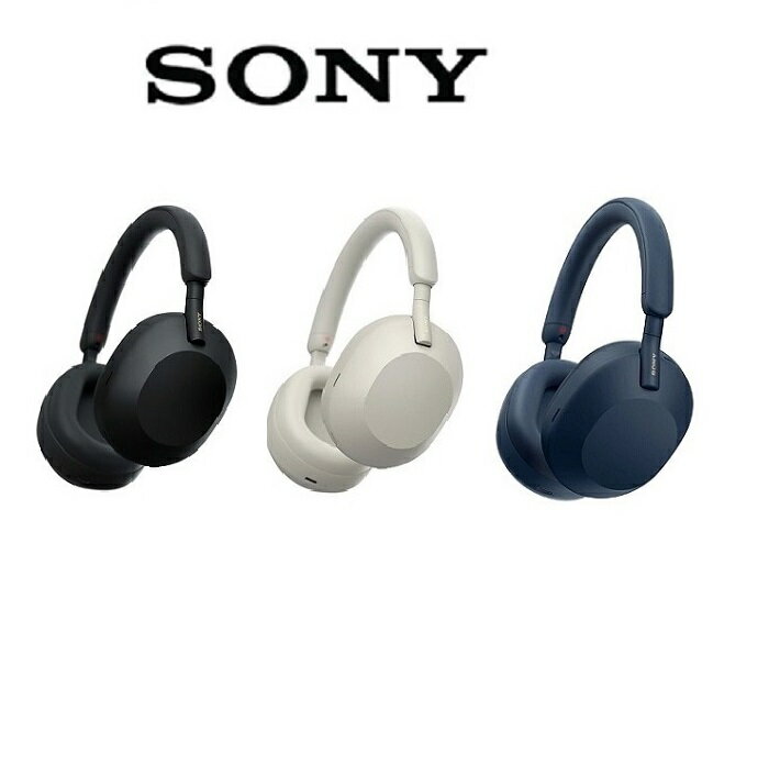 SONY WH-1000XM5 無線藍牙降噪 耳罩式耳機麥克風/公司貨, 註冊保固18個月-富廉網