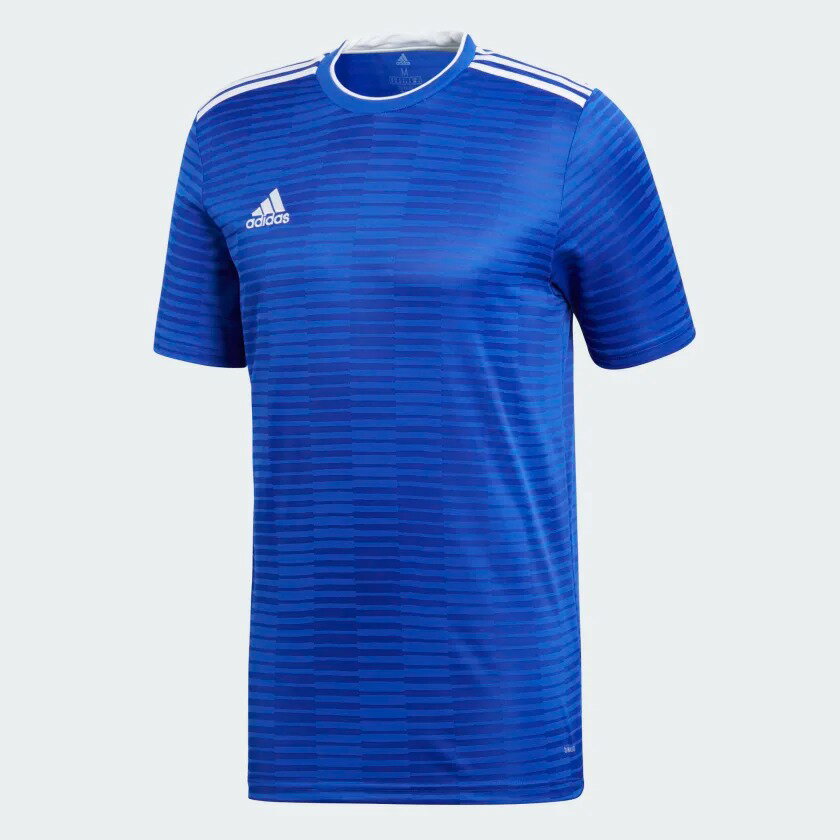 ADIDAS CONDIVO 18 JERSEY 男裝 短袖 休閒 慢跑 足球 排汗 吸濕 藍【運動世界】CF0687