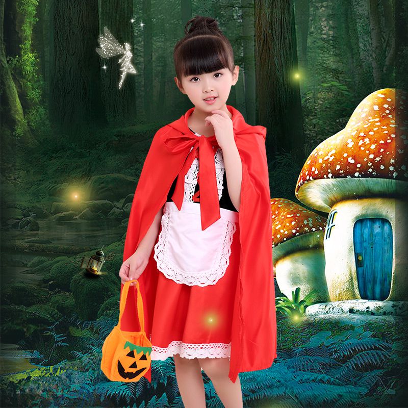 表演服 萬聖節裝 小紅帽裝 演出服 化裝舞會 節日裝 88011