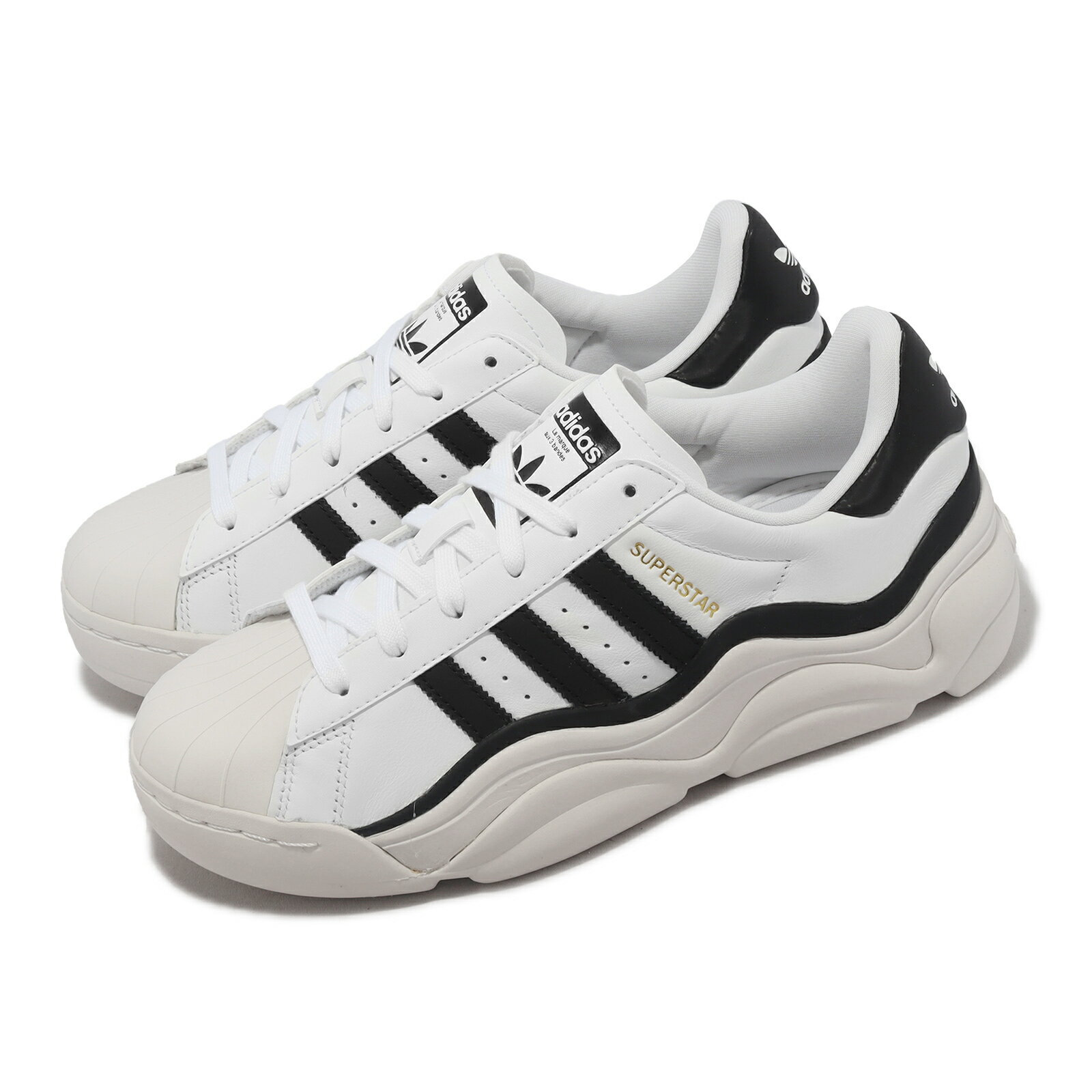 adidas 休閒鞋 Superstar Millencon W 女鞋 白 黑 復古 貝殼頭 三葉草 愛迪達 HQ9018 7
