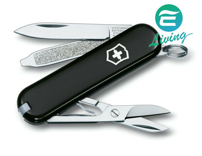 VICTORINOX 基本款7種用途瑞士刀 # 0.6223.3 黑色【299免運領券再享折扣】