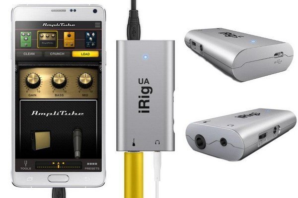 免運公司貨 IK iRig UA 吉他/貝斯 Android 專用數位效果器/數位音效介面/錄音介面【唐尼樂器】