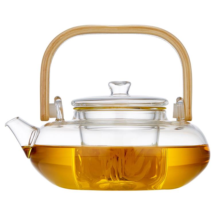 茶壺 美斯尼玻璃茶壺耐高溫燒水壺過濾泡茶壺茶具套裝家用電陶爐煮茶器 快速出貨
