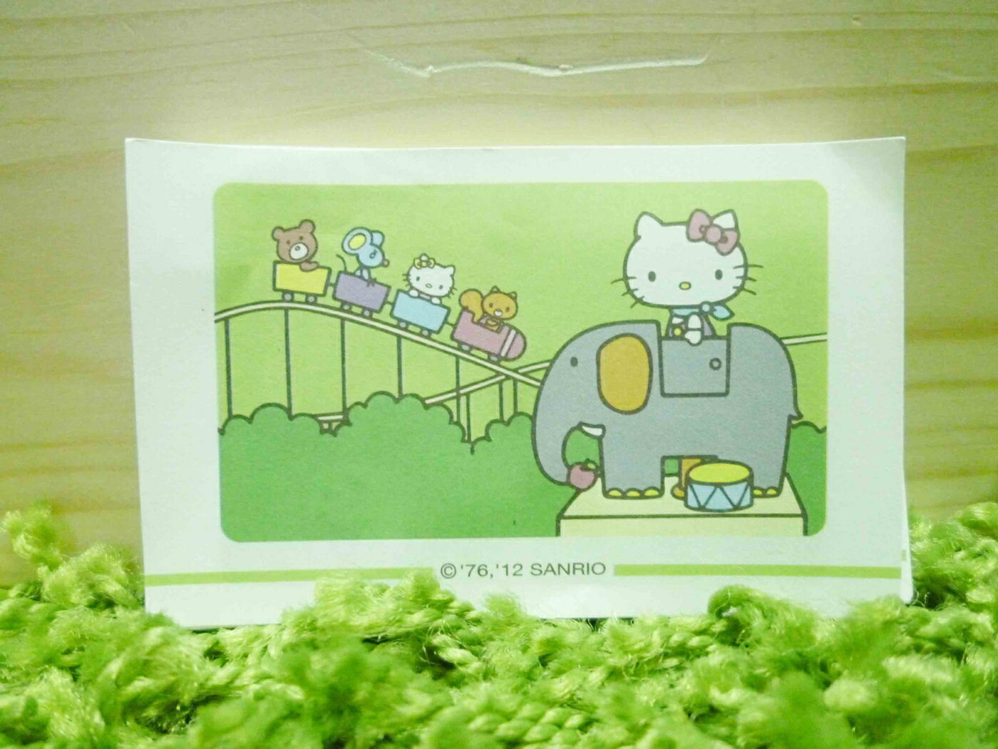 【震撼精品百貨】Hello Kitty 凱蒂貓 便條紙-大象圖案【共1款】 震撼日式精品百貨