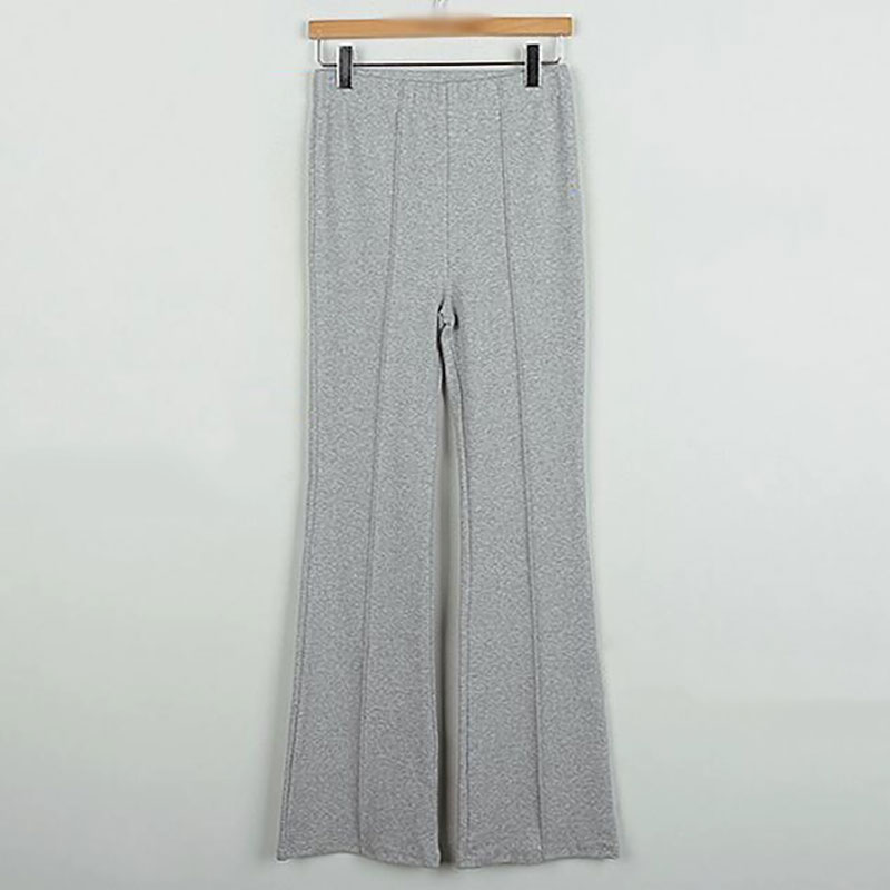 ANNAS 正韓 中線喇叭褲 長褲 棉質 彈性 顯瘦 修身 保暖 韓國 7