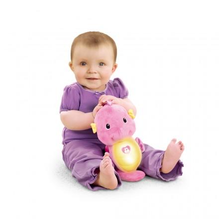 Fisher-Price 費雪 聲光安撫小海馬-粉色(原廠公司貨)★衛立兒生活館★887961192568 4