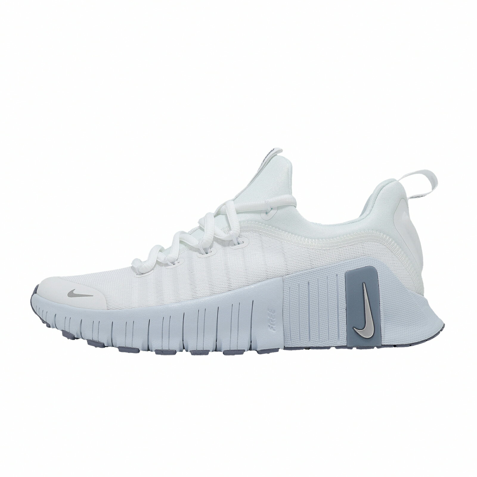 Nike 訓練鞋 Wmns Free Metcon 6 女鞋 白 銀 支撐 穩定 運動鞋