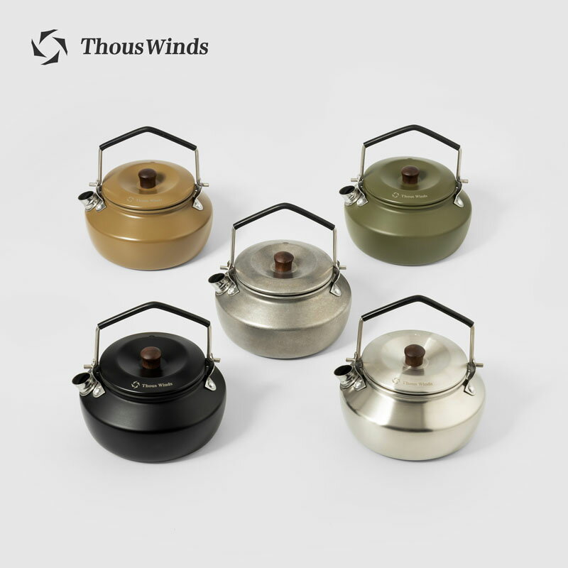 【現貨】Thous Winds千風戶外迷你不鏽鋼燒水壺0.6L便攜煮水壺咖啡壺泡茶【Snowbelle優選】