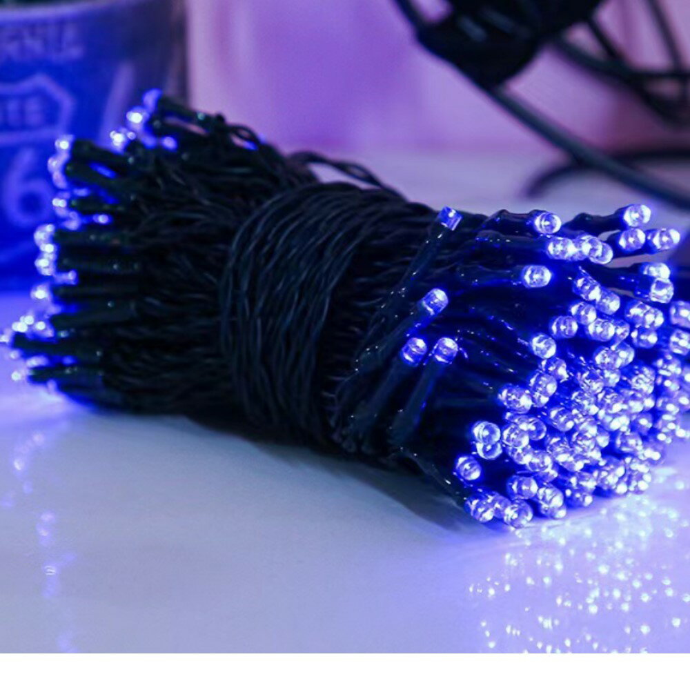 美麗大街 【112121527】12米 LED太陽能燈串戶外花園庭院裝飾防水小彩燈(聖誕燈 氛圍燈) 3