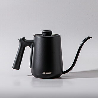 MR. BROWN 不鏽鋼手沖壺 (魔力黑) - 600ml