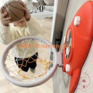 兒童籃球框室內掛式可升降家用免打孔投籃架寶寶玩具【不二雜貨】