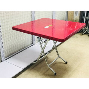 強化塑膠方桌 3尺*3尺 折疊桌 平桌 活動桌 收納桌 小吃店 餐廳用 桌子 茶几 家用（依凡卡百貨）