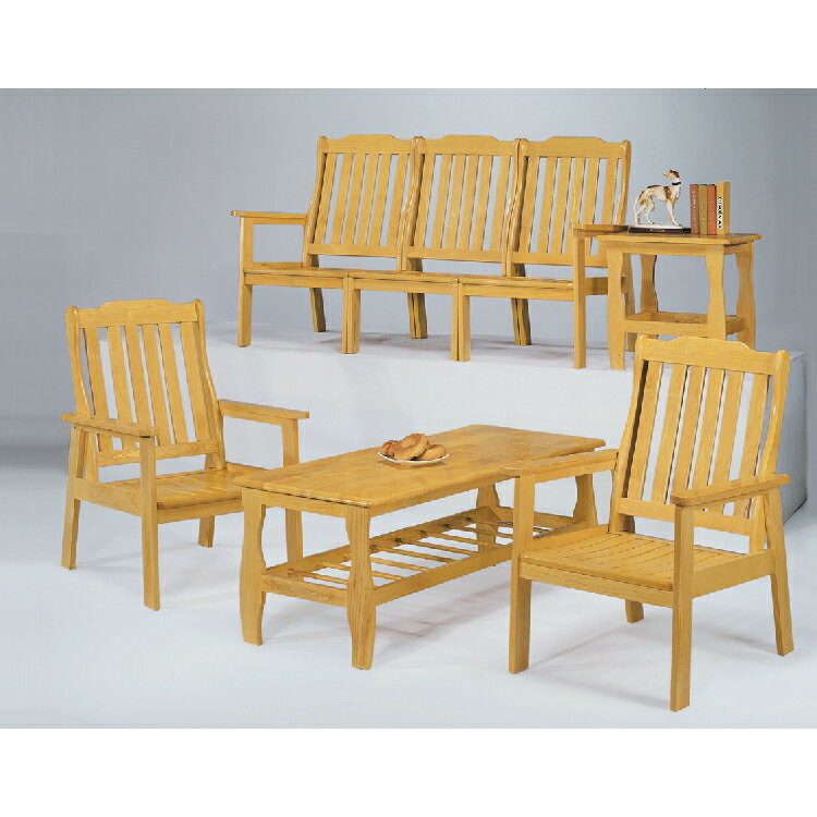 【 IS空間美學】本色單面實木組椅(2023B-313-14) 布沙發/皮沙發/沙發/L型沙發/椅子