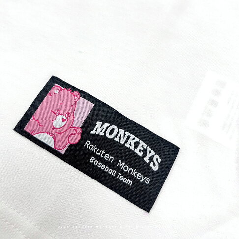 Rakuten Monkeys × Care Bears™ - 全小熊短T(白) 3