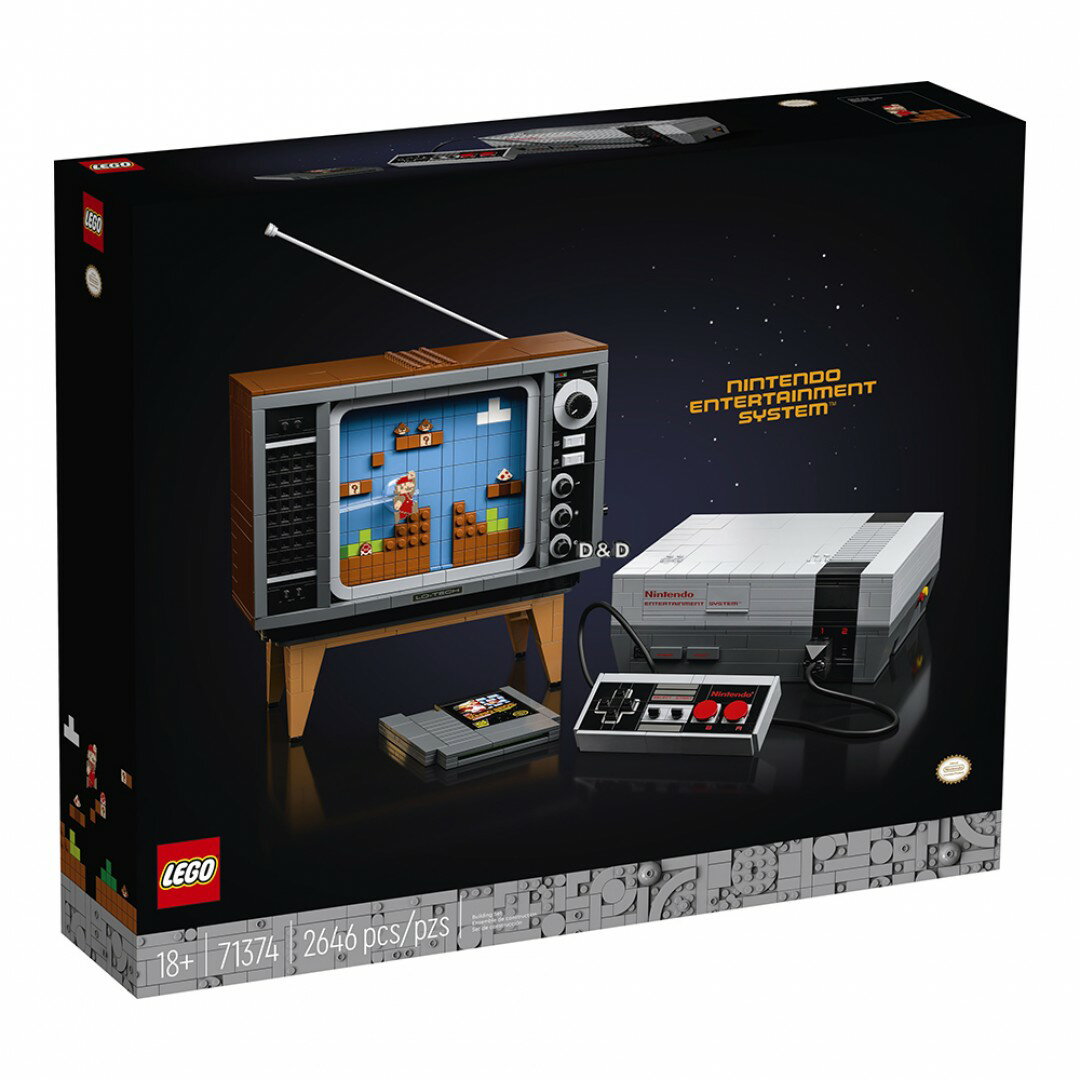 樂高LEGO 71374 任天堂娛樂系統 瑪利歐系列 Nintendo Entertainment System™