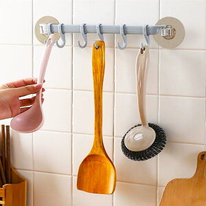 免打孔掛架廚房用品浴室衛生間排鉤小工具收納架壁掛式掛鉤置物架
